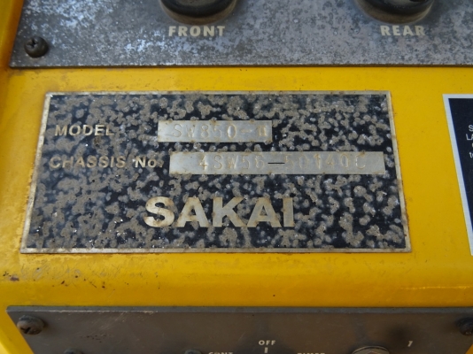 SAKAI SW850 เก่ง เครื่องจักรนำเข้า 0859049669