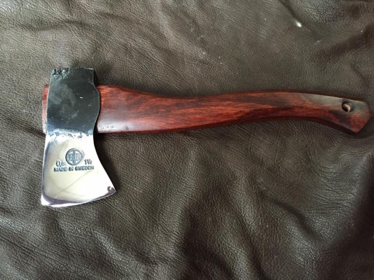 ขายขวานเสือแต่งหัว 1 1/4ปอน HULT'S CELEBRATED AXES. MADE IN SWEDEN.