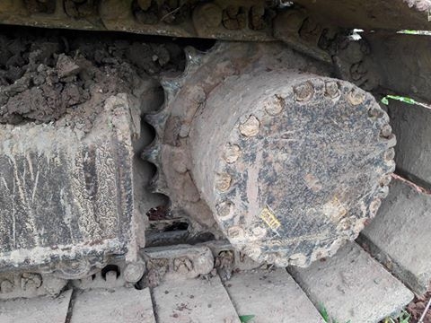 ขายโคมัสสุ120-5 ตัวเดินใหญ่รุ่นพิเศษ เฟรมหนา รำทำงานไว เครื่องเดิมปั้มเดิม