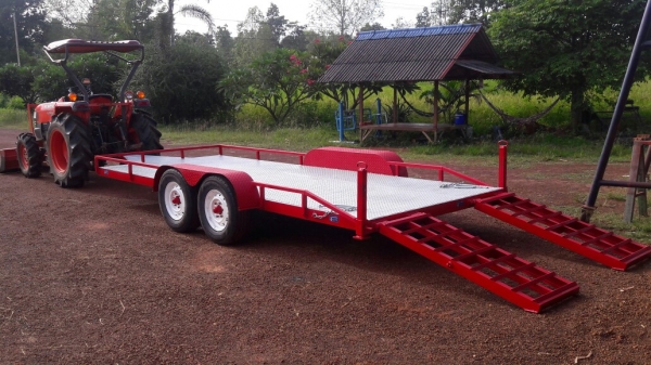 ขายเทรลเลอร์ลากรถเกี่ยวข้าวคูโบต้าDC70ของใหม่