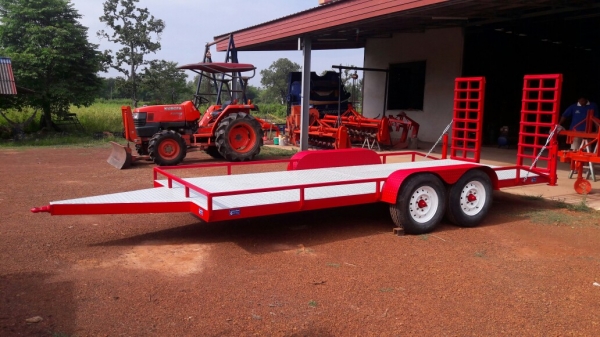 ขายเทรลเลอร์ลากรถเกี่ยวข้าวคูโบต้าDC70ของใหม่