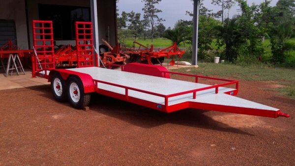 ขายเทรลเลอร์ลากรถเกี่ยวข้าวคูโบต้าDC70ของใหม่