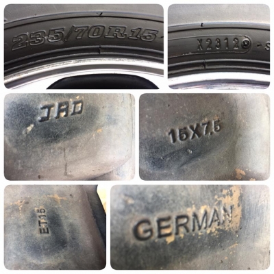 ขายล้อแม็กพร้อมยาง ขอบ15 ชุดละ 5,000 บาท