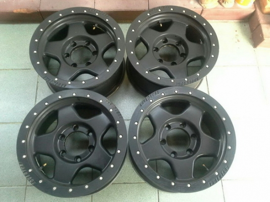 Max ลายแบรดเลย์  ขอบ 16*8 ET0 สภาพใหม่ สวยๆ 1ชุด