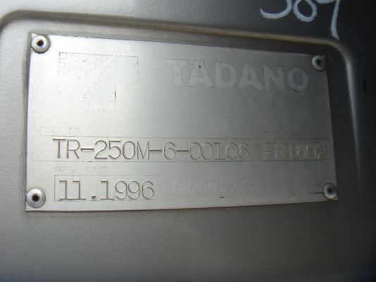 TADANO TR250 M6