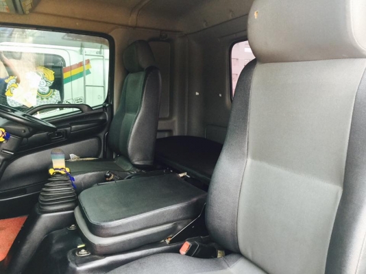 ขายรถพ่วงไม่ดัมพ์ HINO เครื่อง 344 แรง ธค.56 กระบะสามมิตรไม่ดัมพ์ ลูก 3 เพลา ยางดี รถสวยพร้อมใช้งาน