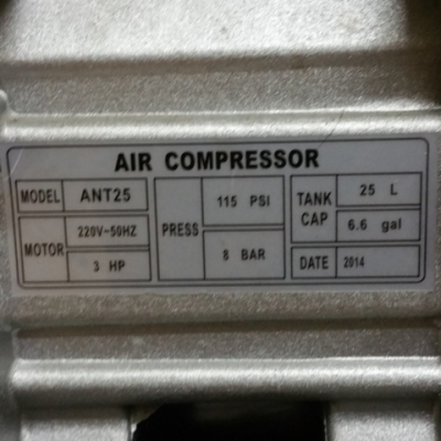 ขายปั๊มลม โรตารีี่ MAXMA 3HP 25L