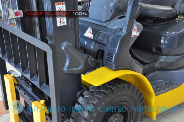 รถโฟล์คลิฟท์พร้อมขาย KOMATSU รุ่น FD25C-16-735771 ราคา 385,000 บาท นำเข้าจากประเทศญี่ปุ่น 100\% ไม่เคยใช้งานในไทย