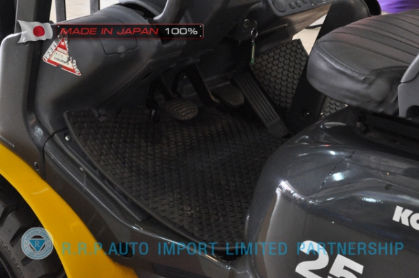 รถโฟล์คลิฟท์พร้อมขาย KOMATSU รุ่น FD25C-16-735771 ราคา 385,000 บาท นำเข้าจากประเทศญี่ปุ่น 100\% ไม่เคยใช้งานในไทย