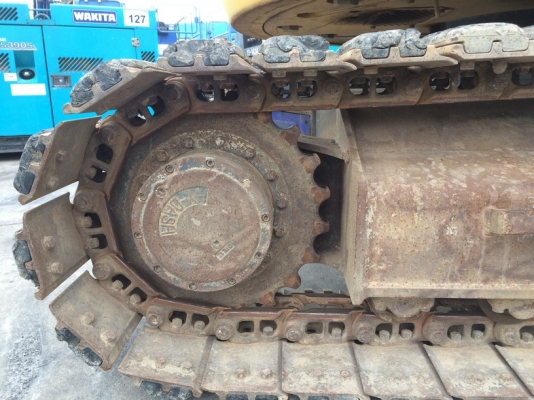 Komatsu PC128US-2EO ปี 2003 ใบแทร็คติดก้อนยาง นำเข้าจากญี่ปุ่น ถึงไทยแล้วครับ ราคาไม่แพงครับ