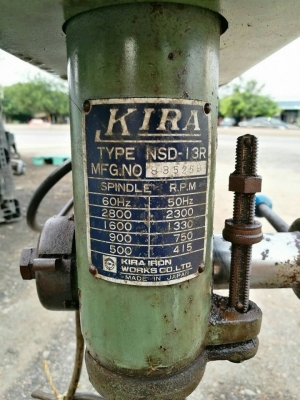 สว่านเจาะญี่ปุ่น KIRA Made in JAPAN เจาะโต 13 mm. ลงตู้สดนอกมาเทสก่อนได้