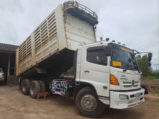 ขายรถสิบล้อดัมพ์ HINO MEGA เครื่อง 220 แรง 2 เพลา ปี 55 กระบะเหล็ก เครื่อง-คัสซีดี พร้อมใช้งาน