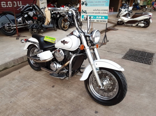 ขายแลกเทิร์นคับ KAWASAKI VULCAN400 CLASSIC ปี1999 อินวอยส์สรรพสามิตร โครเมี่ยมเงา สีสวยๆ ท่อแต่ง แฮนโหน ยางเต็ม ราคา 75500 บาท ส่งได้ทั่วไทยคับ สนใจติดต่อ 081-0578282 FACEBOOK ชาญณรงค์ ป๊อป ชัยอมฤต ไอดีไลน์ POPBIGBIKESAKON คับ สนใจรถสวย ถูก ดี ต้อง POP BI