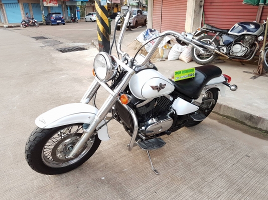 ขายแลกเทิร์นคับ KAWASAKI VULCAN400 CLASSIC ปี1999 อินวอยส์สรรพสามิตร โครเมี่ยมเงา สีสวยๆ ท่อแต่ง แฮนโหน ยางเต็ม ราคา 75500 บาท ส่งได้ทั่วไทยคับ สนใจติดต่อ 081-0578282 FACEBOOK ชาญณรงค์ ป๊อป ชัยอมฤต ไอดีไลน์ POPBIGBIKESAKON คับ สนใจรถสวย ถูก ดี ต้อง POP BI
