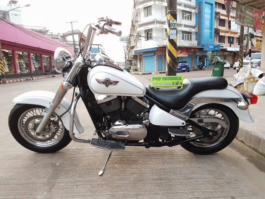 ขายแลกเทิร์นคับ KAWASAKI VULCAN400 CLASSIC ปี1999 อินวอยส์สรรพสามิตร โครเมี่ยมเงา สีสวยๆ ท่อแต่ง แฮนโหน ยางเต็ม ราคา 75500 บาท ส่งได้ทั่วไทยคับ สนใจติดต่อ 081-0578282 FACEBOOK ชาญณรงค์ ป๊อป ชัยอมฤต ไอดีไลน์ POPBIGBIKESAKON คับ สนใจรถสวย ถูก ดี ต้อง POP BI