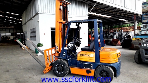 ขายรถยก TOYOTA 5FD25  เสาสูง 4.5 เมตร งาฮิ้งฟอร์ค