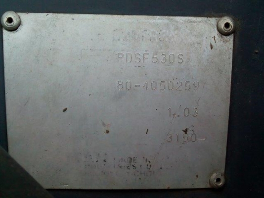 PDSF530S # 80-4050259 10.3บาร์ มือสองญี่ปุ่น