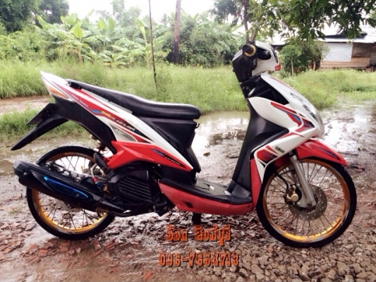 ขาย Mio125RR เครื่องเดิมๆ แต่งสวย ทะเบียนพร้อมโอน 14,500 ลดได้