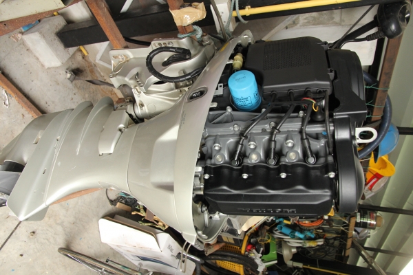 เครื่องเรือHonda 50hp 300ชั่วโมง เครื่องเรือHonda 50hp 300ชั่วโมง
