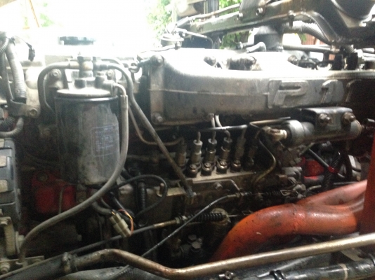 ขายเครื่องฮีโน่ P11C +เกียร์+หม้อน้ำ+อินเตอร์เครื่องเชียงกงไม่มีเปิดไม่มีไอเครื่องนิ่ม