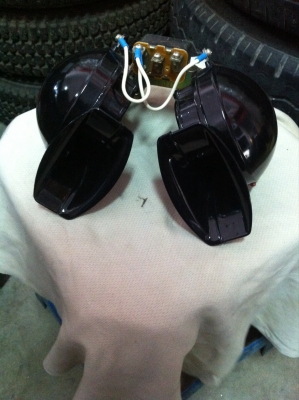 แตรหลังเต่า เหล็กหนาๆ