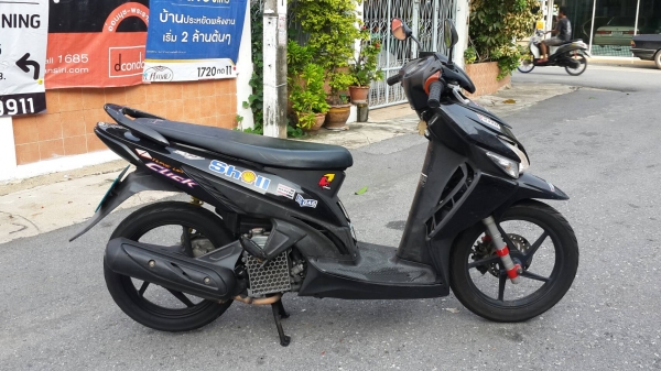 HONDA CLICK 110 คาร์บู เอกสารทะเบียนครบ เครื่องเดิม