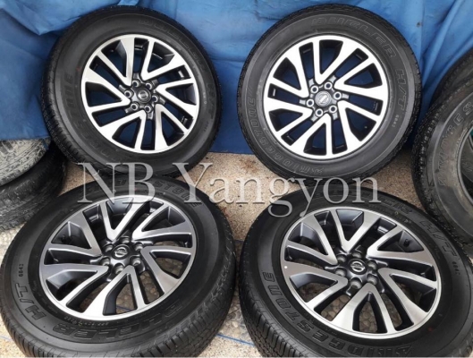 ล้อ นาวาร่า np300 ขอบ18 พร้อมยางถอดป้ายแดง