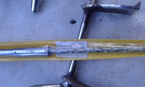 สว่านตัวยาวของอังกฤษเก่าเก็บ