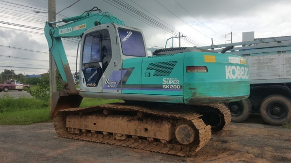 ขายรถขุดแบ็คโค SK200-6มาร์คซิกซ์ ซุปเปอร์ YN10 ทำงานหมื่นเก้าพัน ชม. เอกสารเล่มทะเบียนจัดไฟแนนซ์ได้ พร้อมทำงานไฟฟ้าเต็ม