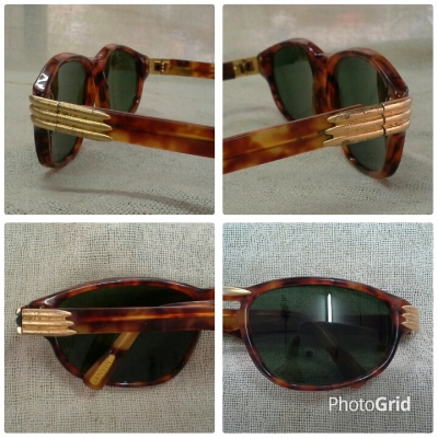 แว่นตาคลาสสิคเวย์ฟาเรอร์ ยุค &#039;70s  Vintage LANVIN Paris handmade in France (บิ๊กไซซ์!)