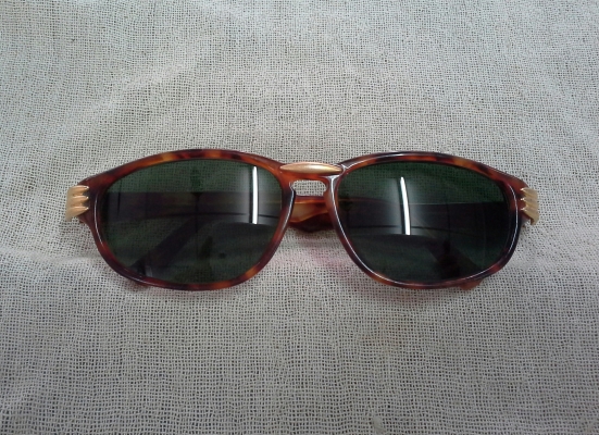 แว่นตาคลาสสิคเวย์ฟาเรอร์ ยุค &#039;70s  Vintage LANVIN Paris handmade in France (บิ๊กไซซ์!)