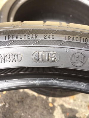 ขายยาง CONTINENTAL ContiSportContact 5P 255-35-19,285-30-19 ปี15 เหมือนยางใหม่ ไม่มีตำหนิ ตุ่มหน้ายางยังอยู่ ชุดละ 14,900 บาท