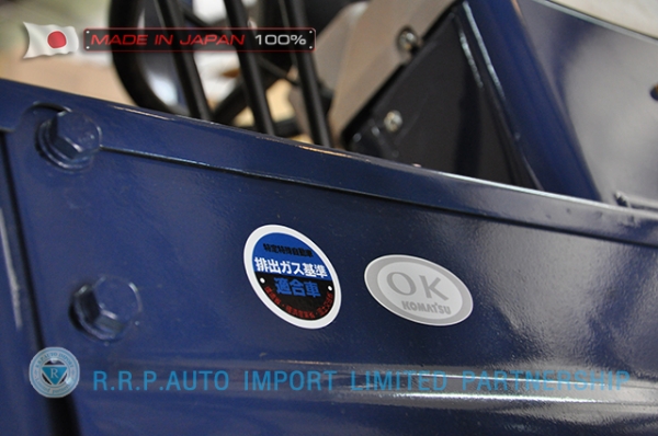 ขายรถโฟล์คลิฟท์มือสอง KOMATSU รุ่น FD15D-310925 ราคา 195,000 บาท นำเข้าจากประเทศญี่ปุ่น 100\% ไม่เคยใช้งานในไทย