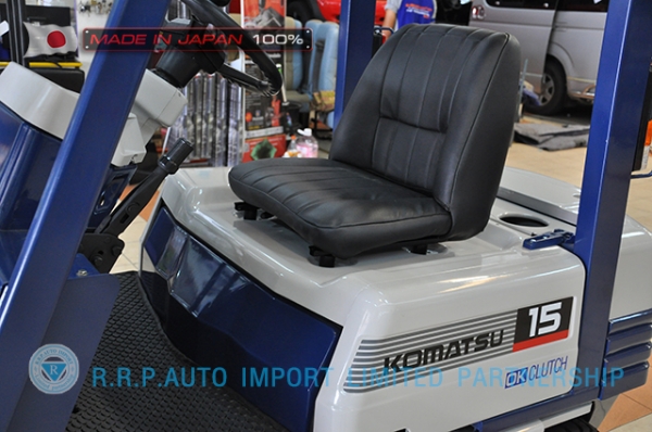 ขายรถโฟล์คลิฟท์มือสอง KOMATSU รุ่น FD15D-310925 ราคา 195,000 บาท นำเข้าจากประเทศญี่ปุ่น 100\% ไม่เคยใช้งานในไทย