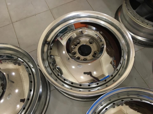 ล้อ Work Leadsled 17x7&quot; ET+50 4,5/114.3 สภาพยังสวย ประมูลญี่ปุ่น