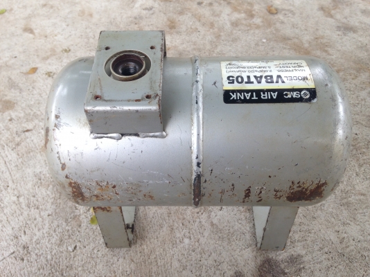 ถังลม AIR TANK VBAT05 ยี่ห้อ SMC MADE IN JAPAN สภาพสวย
