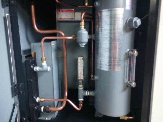 ขายปั๊มลมโรตารีสกรู HITACHI OSP 11E5A " 15 HP ") เครื่องปั๊มลมมือสองพร้อมใช้งานรับประกัน 1 ปี พร้อมเซอร์วิส 1ปี