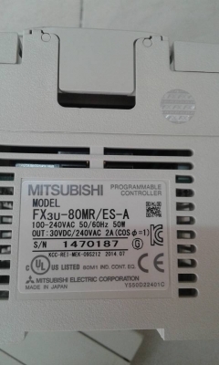 PLC FX3u-80MR/ES-A มิซู JAPAN สภาพใหม่คับ