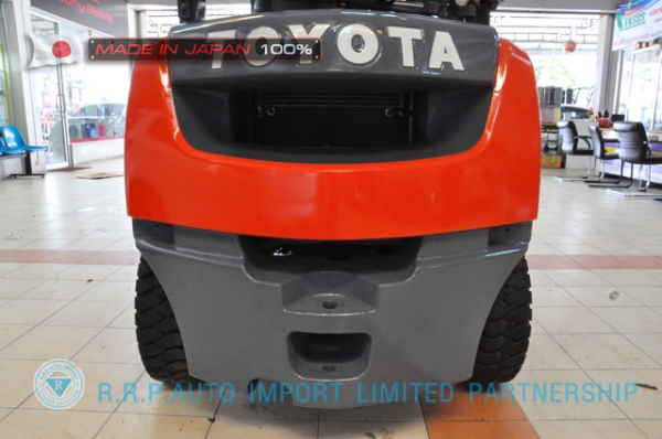 รถโฟล์คลิฟท์พร้อมขาย TOYOTA รุ่น 8FG25-11353  ราคา 375,000 บาท นำเข้าจากประเทศญี่ปุ่น 100\% ไม่เคยใช้งานในไทย