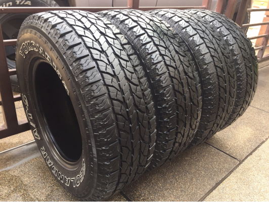 ยาง All Yokohama 235 70 15 ดอกเต็ม ไม่มีปะ ราคาไม่แพง