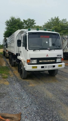 ขายรถบรรทุกสิบล้อดัมพ์ MITSUBISHI Turbo TF0220 เครื่องเดิม 220 แรง 10 เกียร์ ปี 38 กระบะดัมพ์เหล็ก