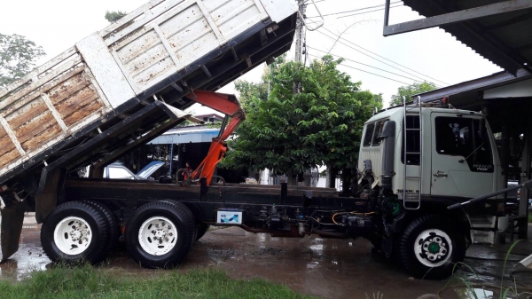 ขายรถบรรทุก HINO 3M เครื่องเดิม 240 แรง ปี 40 กระบะดัมพ์สามมิตร พร้อมใช้งาน ทะเบียนพร้อม ขายรถบรรทุก HINO 3M เครื่องเดิม 240 แรง ปี 40 กระบะดัมพ์สามมิตร พร้อมใช้งาน ทะเบียนพร้อม