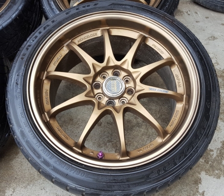 ขายล้อCE28 ขอบ17 4รู100หน้า8 พร้อมยาง 4 ล้อ