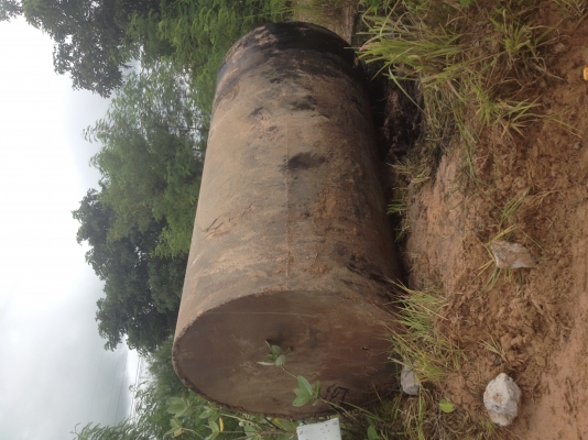 ขายถังน้ำมันขนาด6000ลิตรพร้อมขาเหล็กหนา