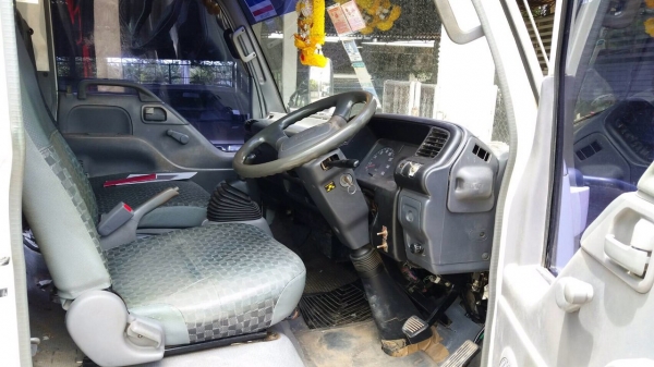 ขายรถ6ล้อตู้แห้งISUZU NQR70RY52E5 เครื่อง 150แรงม้าปี50 สวยเดิม สนใจโทร 081-970-1072