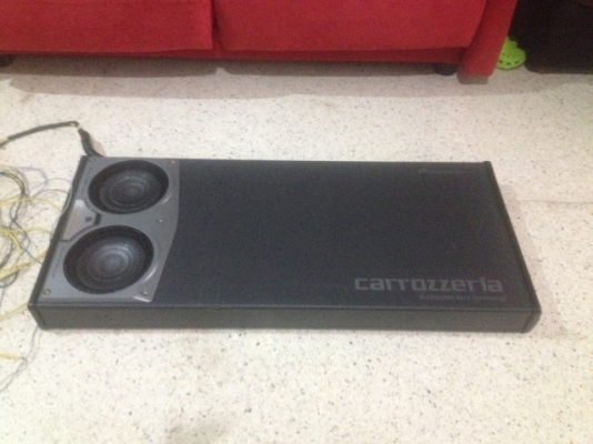 ตู้ซับ PIONEER TS WX1600A เเอมในตัว 200W เก่าญี่ปุ่นสภาพสวย