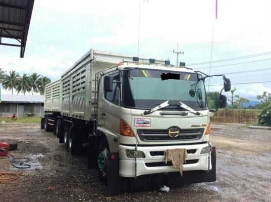 ขายรถพ่วง 18 ล้อ กระบะเหล็ก อู่.สามมิตร HINO 260 ปี.50 รถสวย ราคา.1850000 ต่อรอง ขายรถพ่วง 18 ล้อ กระบะเหล็ก อู่.สามมิตร HINO 260 ปี.50 รถสวย ราคา.1850000 ต่อรอง