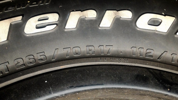 ลดราคา  BF 265 x 70 x 17 พร้อมล้อ Bradley