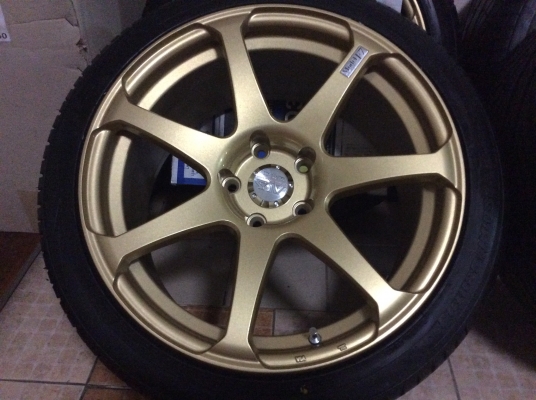 แม็ก18"ใหม่ ยางใหม่หน้า9หลัง10