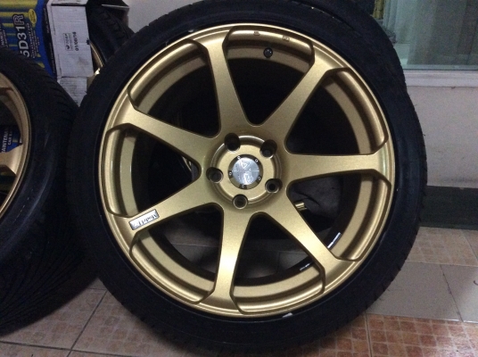 แม็ก18"ใหม่ ยางใหม่หน้า9หลัง10